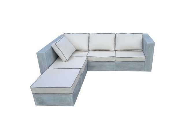 $Modern Loungegarnitur aus Bauholz 	 Modern Loungegarnitur aus Bauholz